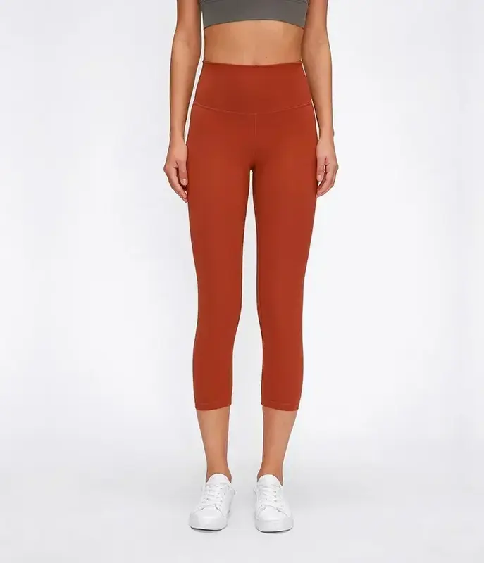 Lemon legging olahraga wanita, celana legging Yoga Gym Fitness olahraga pakaian luar ruangan Jogging bernapas mengangkat pinggul elastis kekuatan kurus