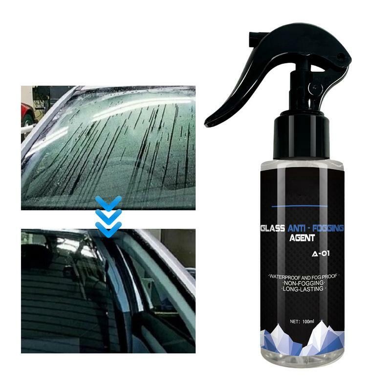 Antiappannamento detergente per parabrezza antiappannamento e detergente detergente per vetri auto da 100ml per esterni e interni
