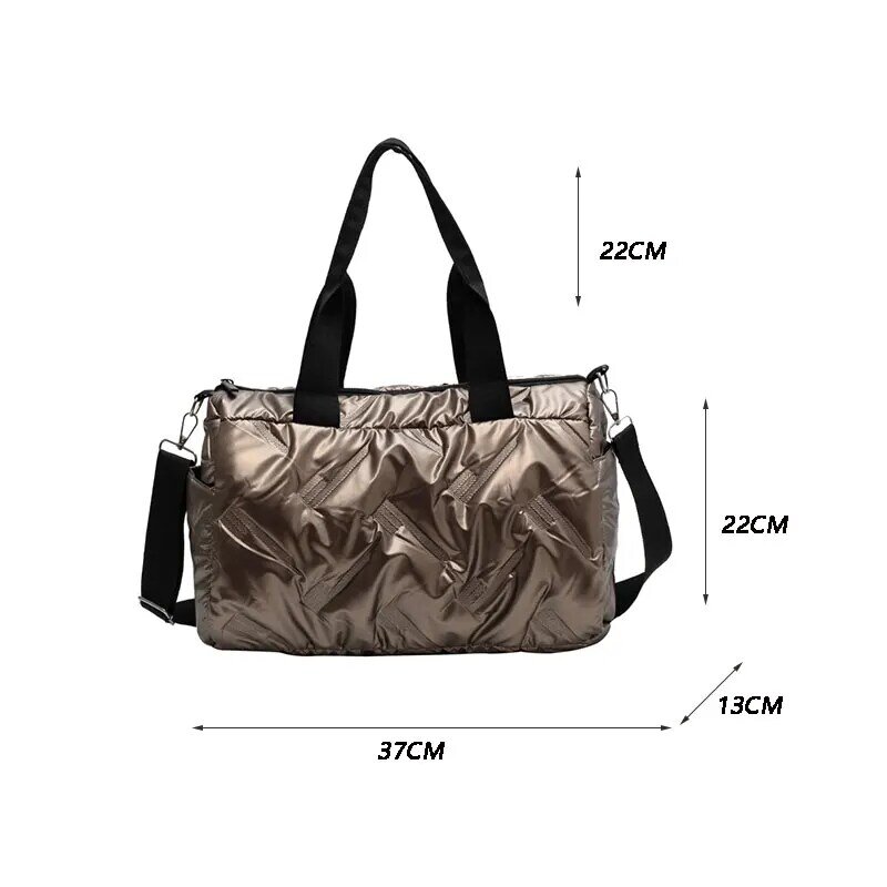 Women Bag New Popular Handbag Large Capacity Short Distance Travel Bag Winter Fashion Shoulder Tote Casual Crossbody Messenger