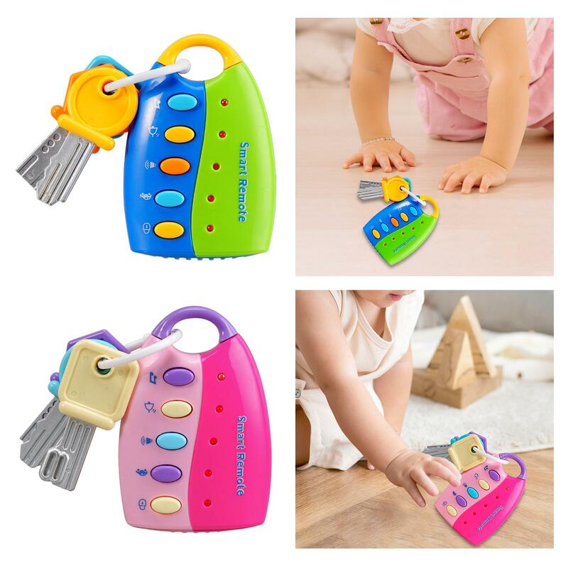 Baby Car Keys Toy Musical Remote Key Toy for Baby Children Birthday Gifts