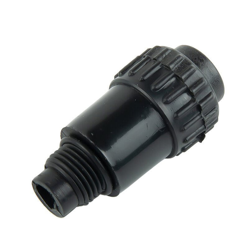 Aksesori steker minyak bahan steker minyak plastik 15.5mm pompa kompresor udara hitam batang pernapasan untuk kompresor udara
