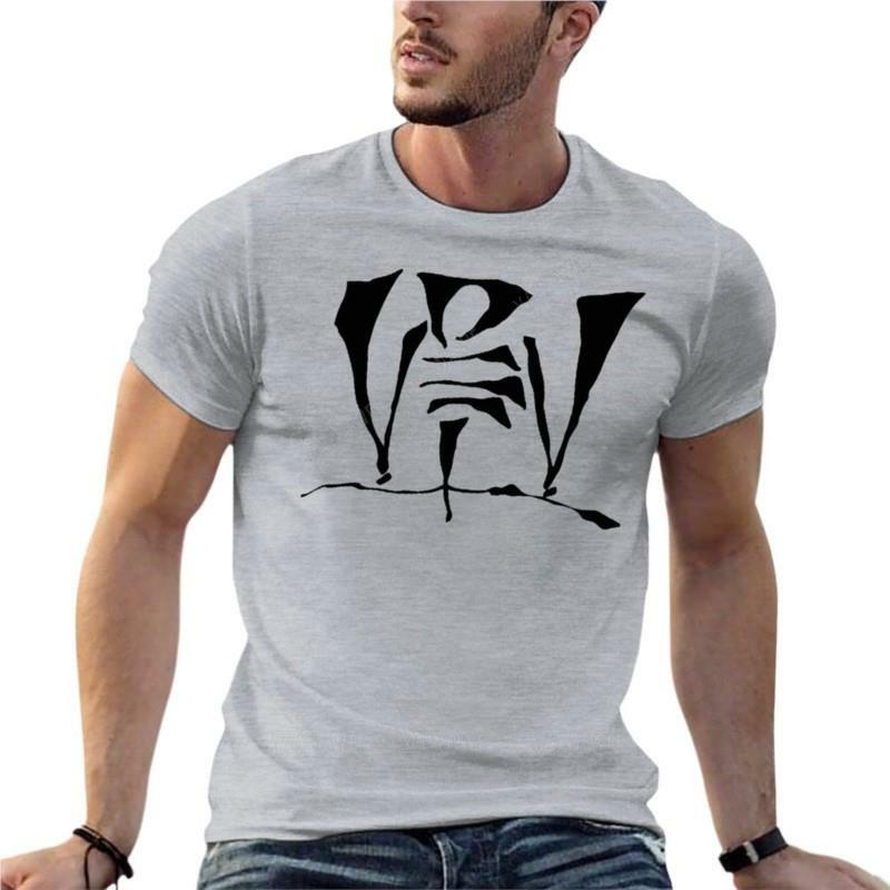 Camiseta de manga curta masculina, logotipo Violadores Del Verso, roupas oversize, streetwear personalizado, blusa tamanho grande