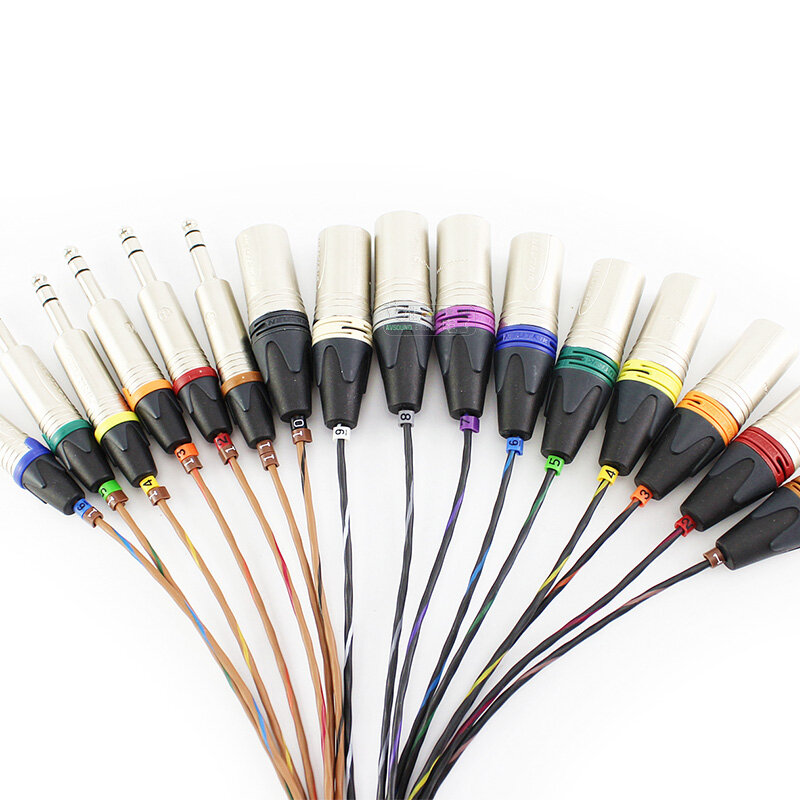 Z cyframi analogowymi Tube kolor kabel numer Mark pierścień wielu kabel kanałowy narzędzie pasuje L-2B2AT/4E6S/2T2S/MR202-2AT kolor cewki
