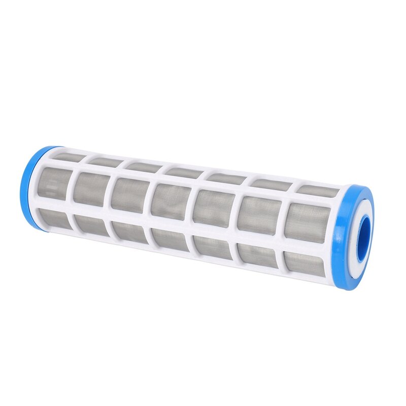 2X 10 Inch Stainless Steel Wire Mesh Filter Cartridge Water Purifier Pre Filter For Scale Prevention