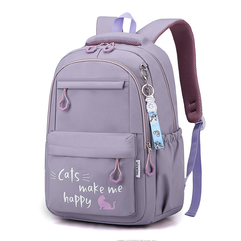 Милый школьный рюкзак для девочек, Портативные водонепроницаемые ранцы для подростков и студентов колледжа, Большая Дорожная сумка на плечо