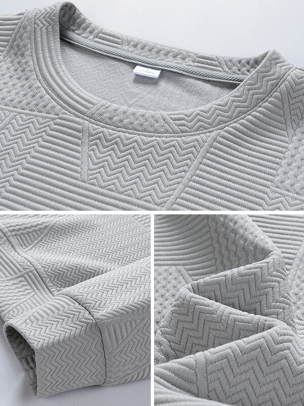 2022 nowe męskie bluzy swetry oversize moda 3D Relief opuszczane ramiona O-Neck Plus rozmiar luźna bluza z kapturem bawełniane bluzki 8XL