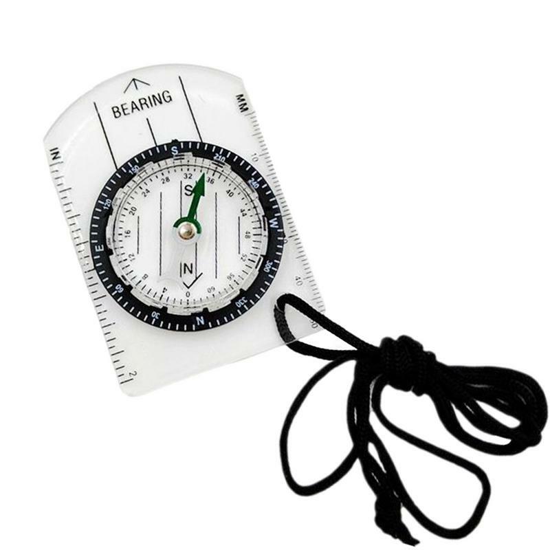 Outdoor Navigation Compass for Kids, Caminhadas Gadget, Camping, Orientação, Mochila, Leitura de Mapas, Scout