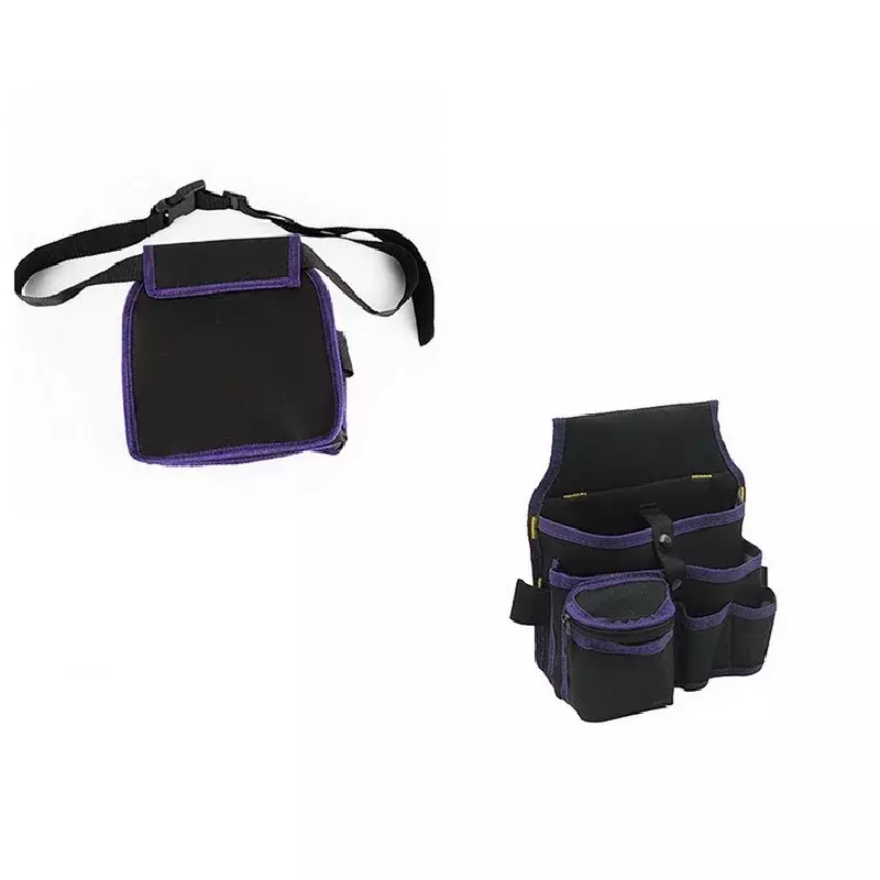 Custodia tascabile in vita per cintura borsa per attrezzi da elettricista borsa per attrezzi ad alta capacità tasche in vita borsa per il trasporto borsa per attrezzi per la casa