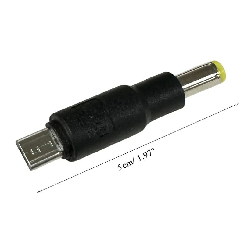 Micro-USB-Stecker auf 2,5/3,0/3,5/4,0/4,8/5,5 mm Ladekonverter-Adapteranschluss