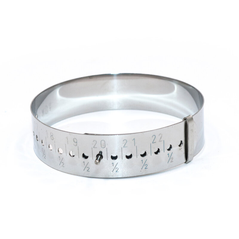 HK taglie 1-27 braccialetto in metallo Sizer braccialetto professionale misura dimensioni strumenti Set Kit strumenti di misurazione gioielli braccialetto loop Gauge