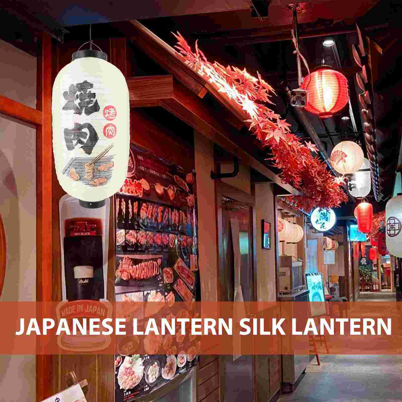 Japans Versieren Traditionele Hangende Versiering Aziatische Versieren Sushi Restaurant Deur Versieren Traditionele Lampenkap