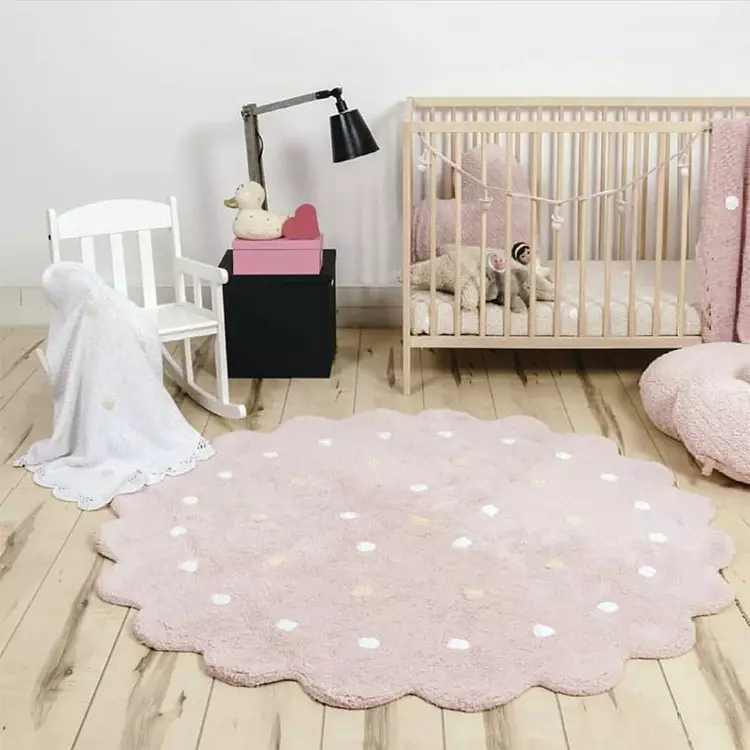 Nuovo Design Nordic Wave Cotton Soft Baby Play Gym o Crawling Mat