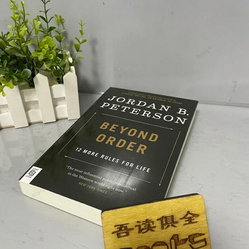 Beyond Order: 12 More Rules for Life By Jordan B. Peterson Inspirational Reading Book