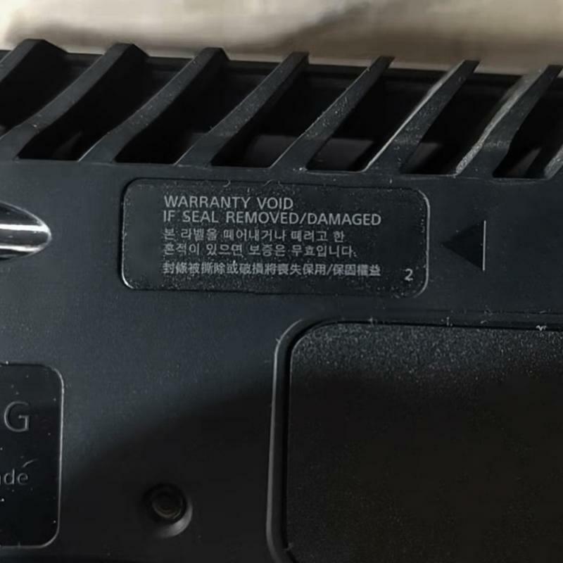 Stiker kerang perumahan konsol segel label untuk PS5 stiker segel garansi