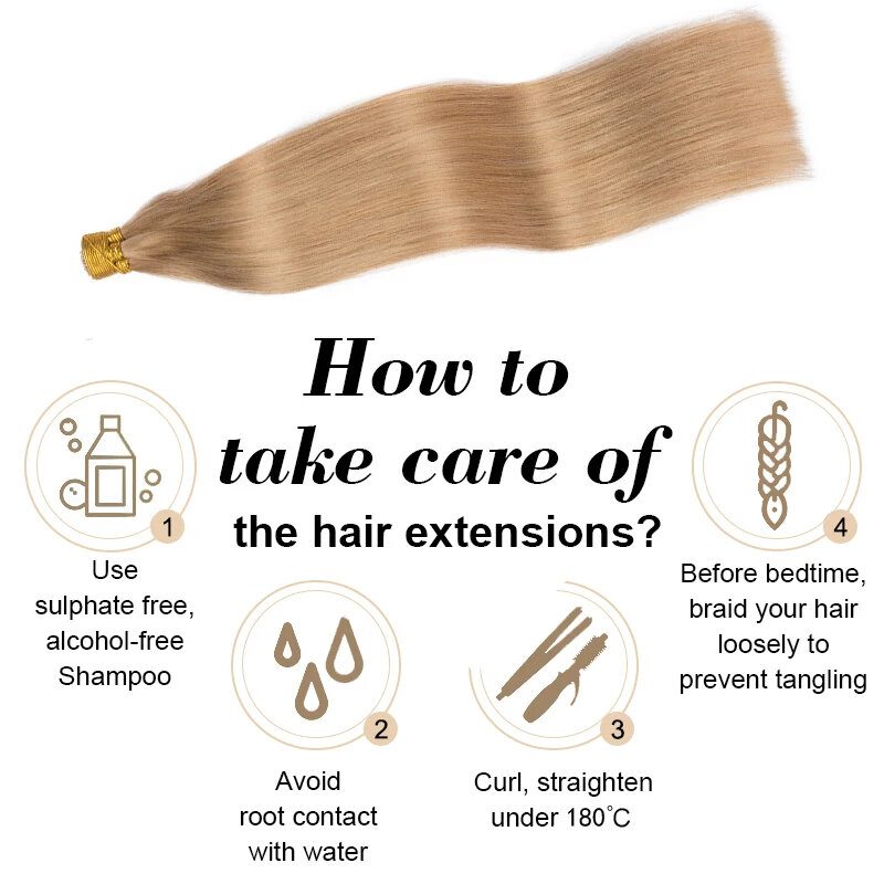 I Tip Hair Extensions Straight Real Hair Extensions 40g/50g/set 12-26inch Capsules Keratin Natural Human Hair Extension