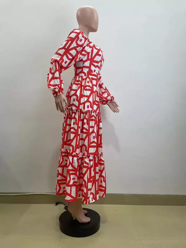Vestidos africanos elegantes para mujer, Dashiki vestido largo, ropa tradicional africana, Moda de Primavera y verano, 2024