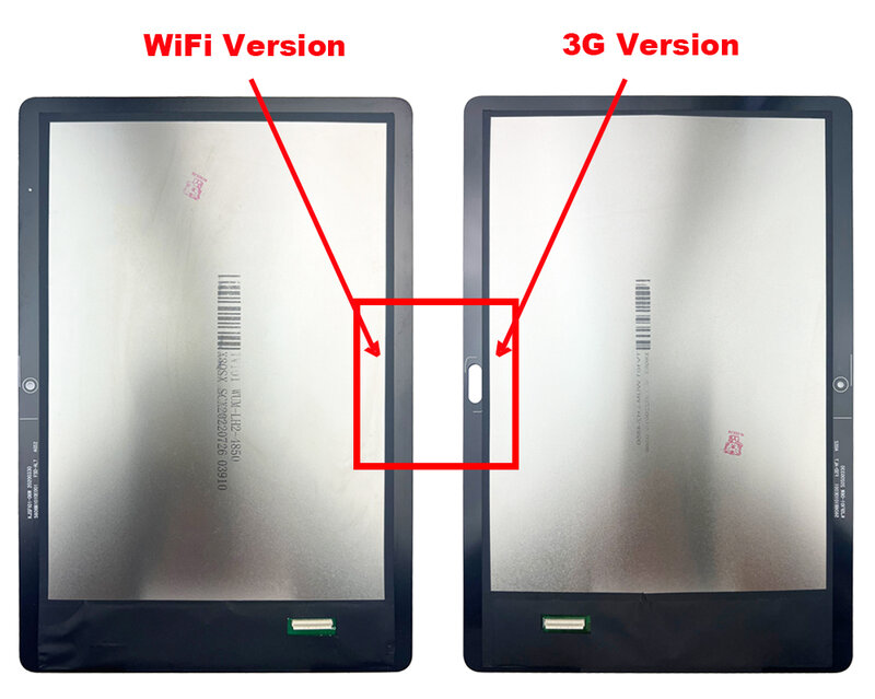 AAA + untuk Huawei MediaPad T5 10.1 AGS2-L09 AGS2-W09 AGS2-L03 WiFi/3G LCD tampilan layar sentuh Digitizer rakitan kaca perbaikan