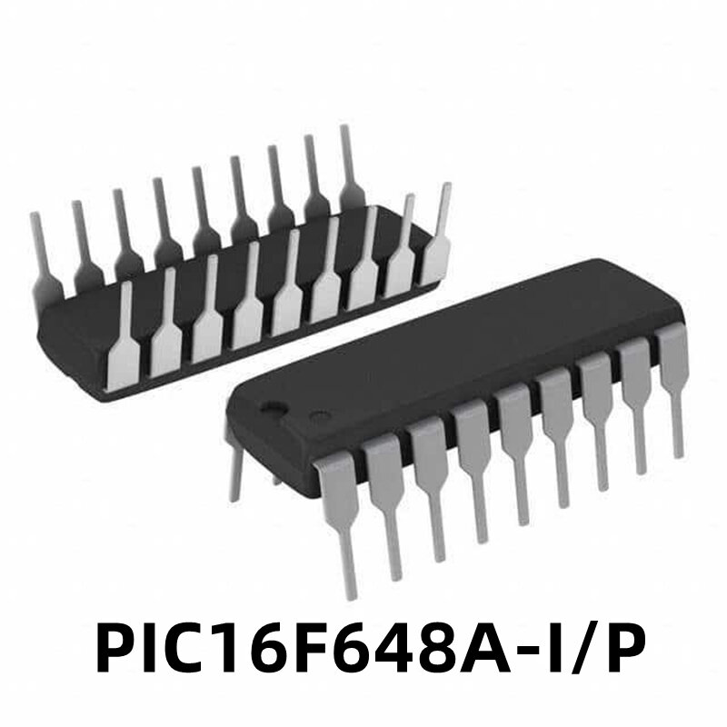 1Pcs PIC16F648A-I/P PIC16F648A DIP-18 Direct Plug 8 Bit MCU Single Chip Computer New Spot