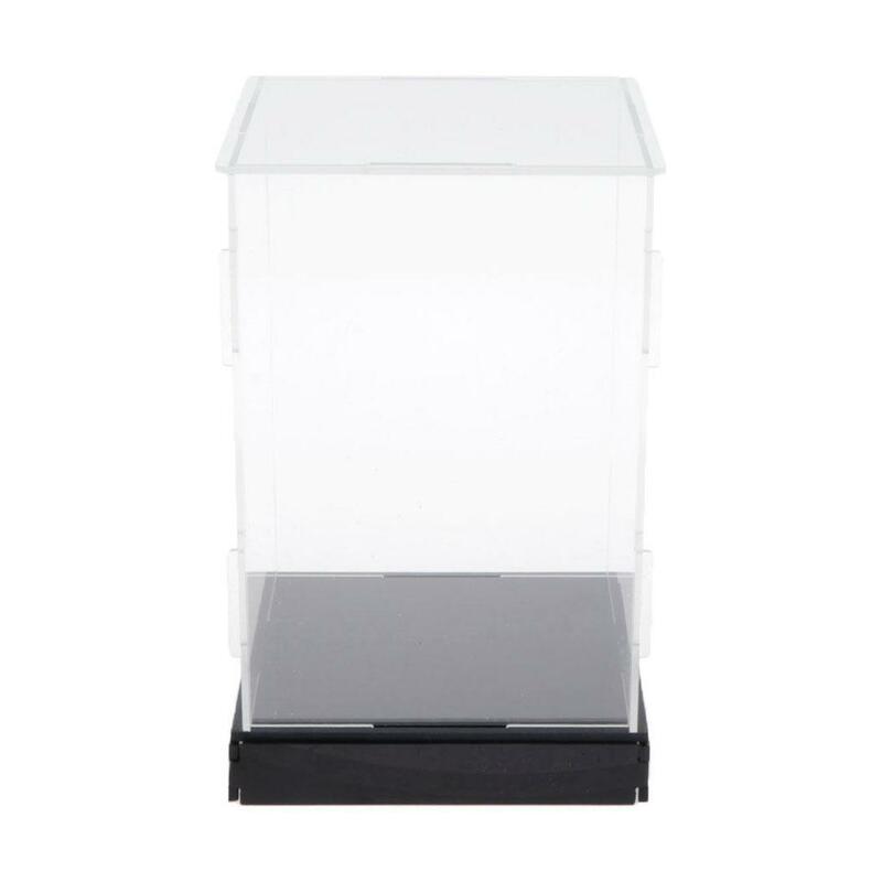صندوق عرض أكريليك شفاف لعبة عمل الشكل تظهر