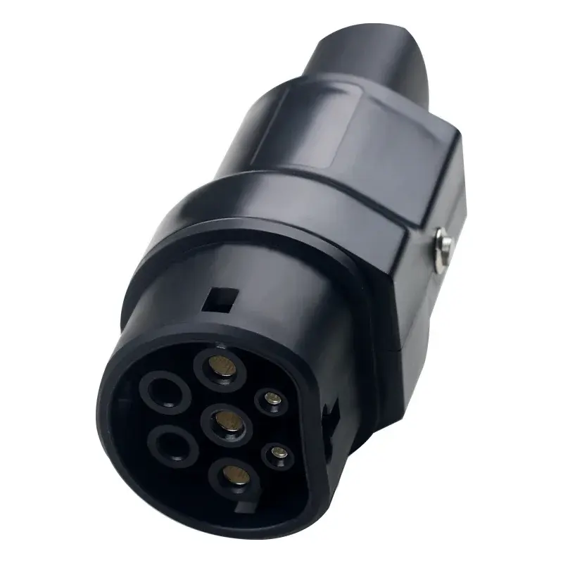 GBT para Tesla Plug EV Adapter, carros elétricos, carregador de veículo, conector de carregamento, 32A, 220V, Tesla