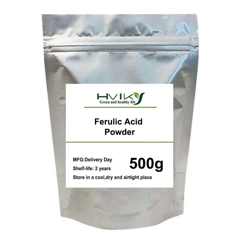99% ácido ferúlico en polvo, materias primas cosméticas