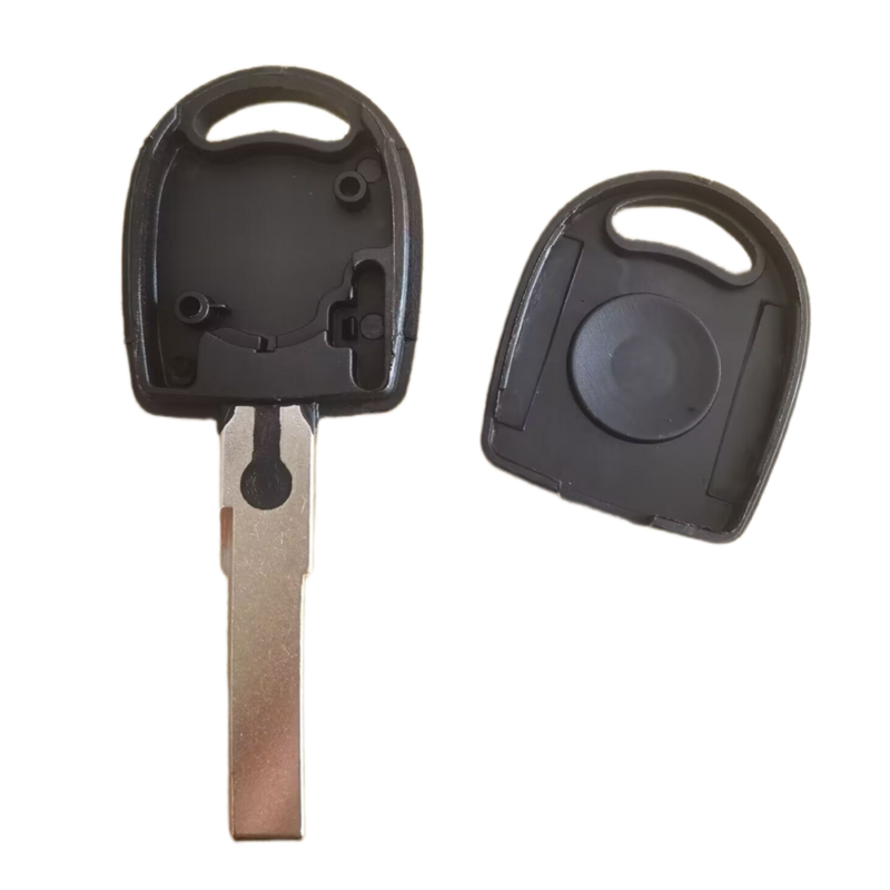 10ชิ้น/ล็อต Transponder Key Shell Blade HU66สีดำสำหรับโฟล์คสวาเกนสำหรับ VW B5 Passat