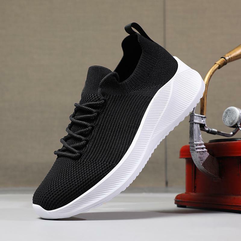 Men's Shoes Fall 2023 New Breathable Casual Low-Top Sneakers Student Sports Special-Interest Design Fashion Shoes