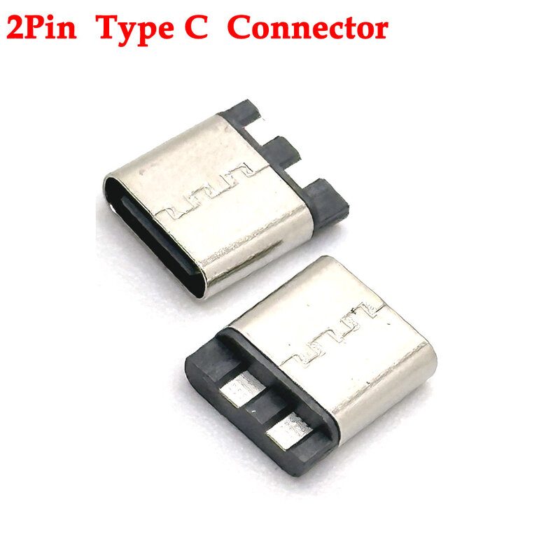 نوع C USB موصل شحن سريع ، 2 دبوس ، مقبس نوع C ، SMD ، DIP ، مقبس أنثى لـ b ، منفذ شحن تيار مرتفع ، نقل بيانات