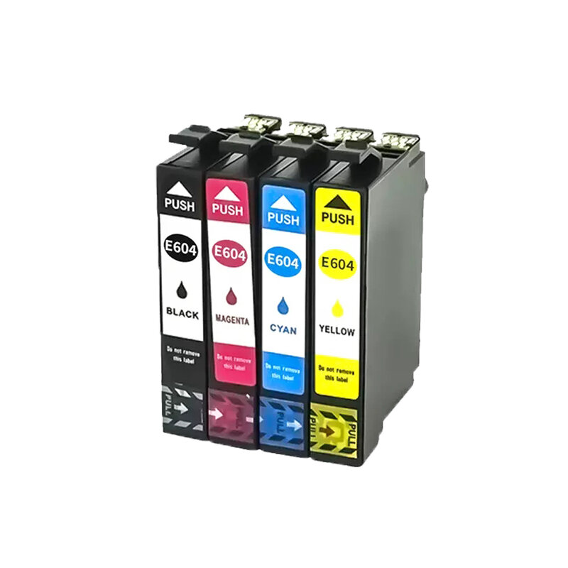 Cartucho de tinta Compatible con EPSON 604XL, T604, E604, 604, EPSON 604XL, XP-2200, 4205, 2205, 3200, 3205, XP-4200, WF2930, 2935, WF2950