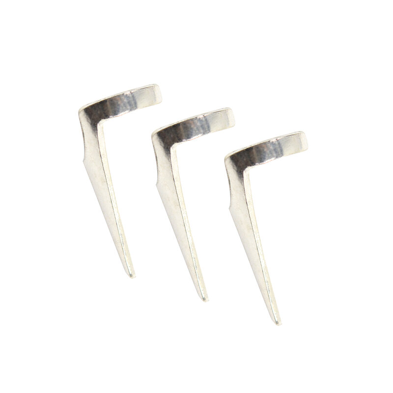 10 Pieces Metal Hair Parting Ring for Sectioning Hair Extensions Hair Braiding Adjustable Hair Selecting Tool