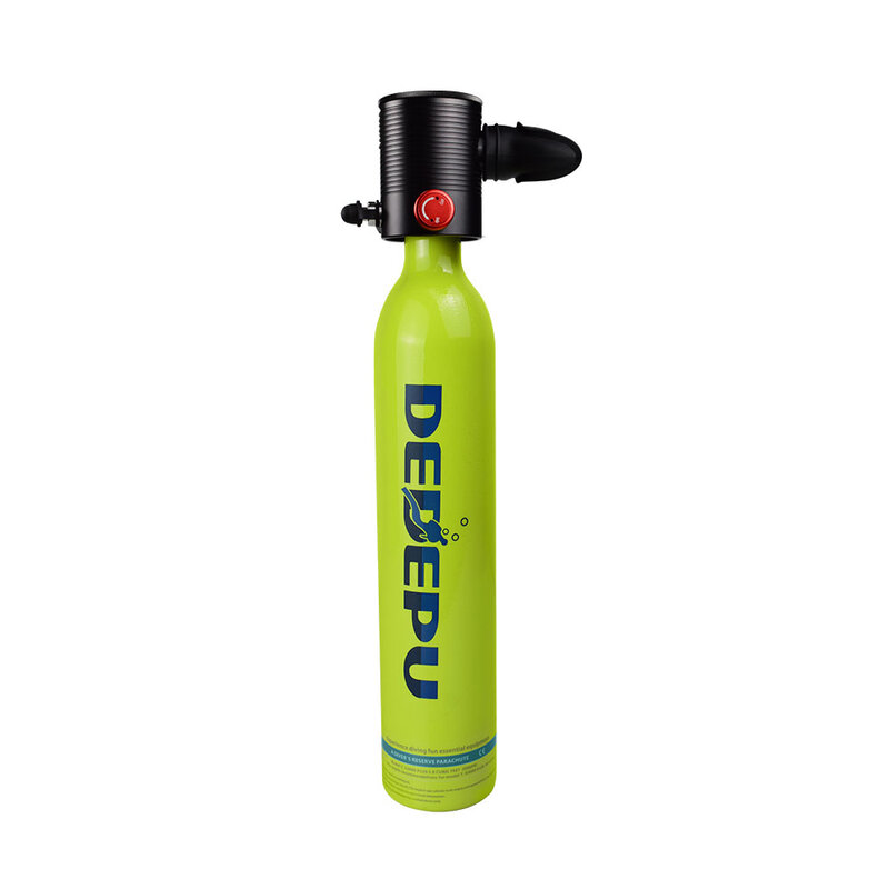 Deepu-ミニスキューバダイビング酸素ボンベ,改良されたタンク,無呼吸バルブ,酸素エアシリンダー,シュノーケリング機器