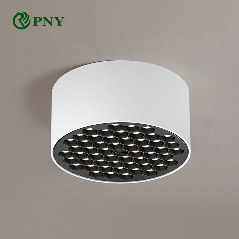PNY-Plafonnier LED de bonne qualité, petit spot pour couloir, salon, chambre à coucher, 12W, 20W, 30W, montage en surface