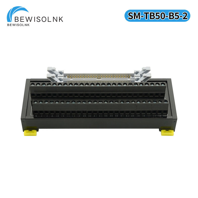 Screw type bullhorn IDC terminal block SM-TB50 pole-B5-2L adapter plate