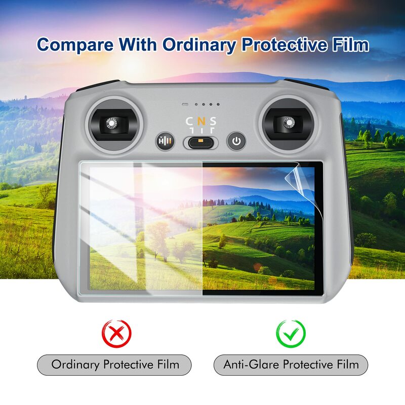 Tempered Glass for DJI Mini 4 Pro RC 2 Remote Control Screen Protector for DJI Mini4 Pro RC2 Anti-scratch Film Glass Accessories