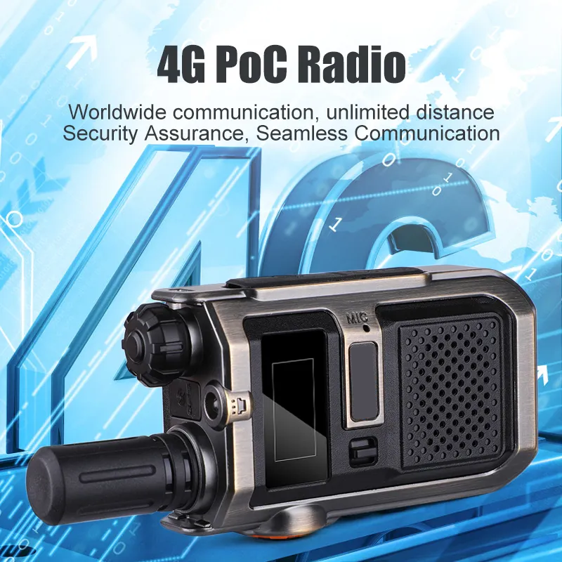 Globalna sieć publiczna 4G walkie-talkie małe przenośne przenośne komercyjne profesjonalne cywilne dwukierunkowe outdoor walkie-talkie