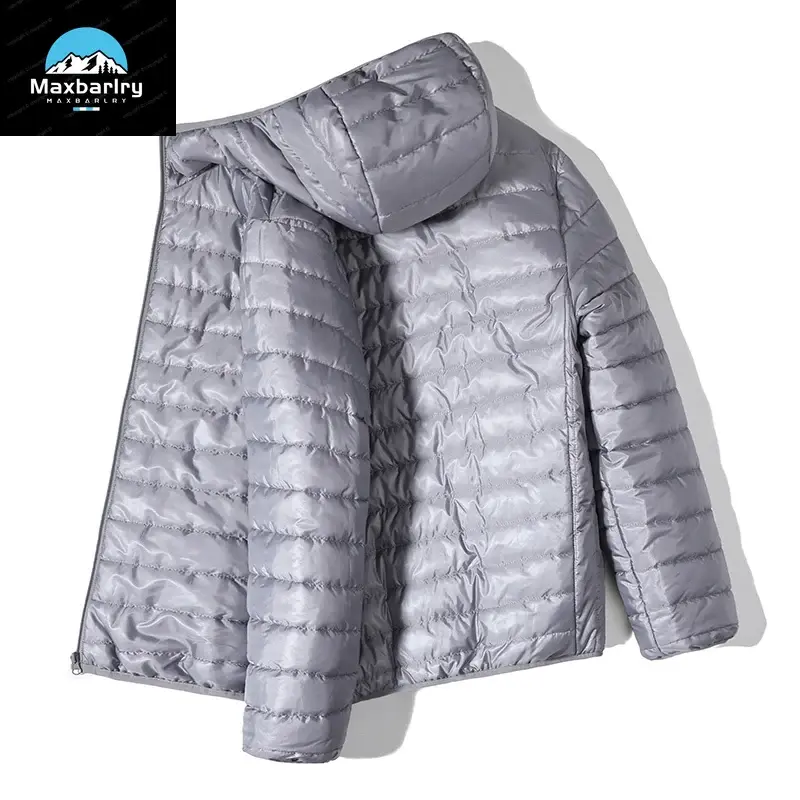 Chaqueta veraniega para hombre, abrigo informal de algodón cálido, versátil, ligero, a la moda, para invierno, 2023