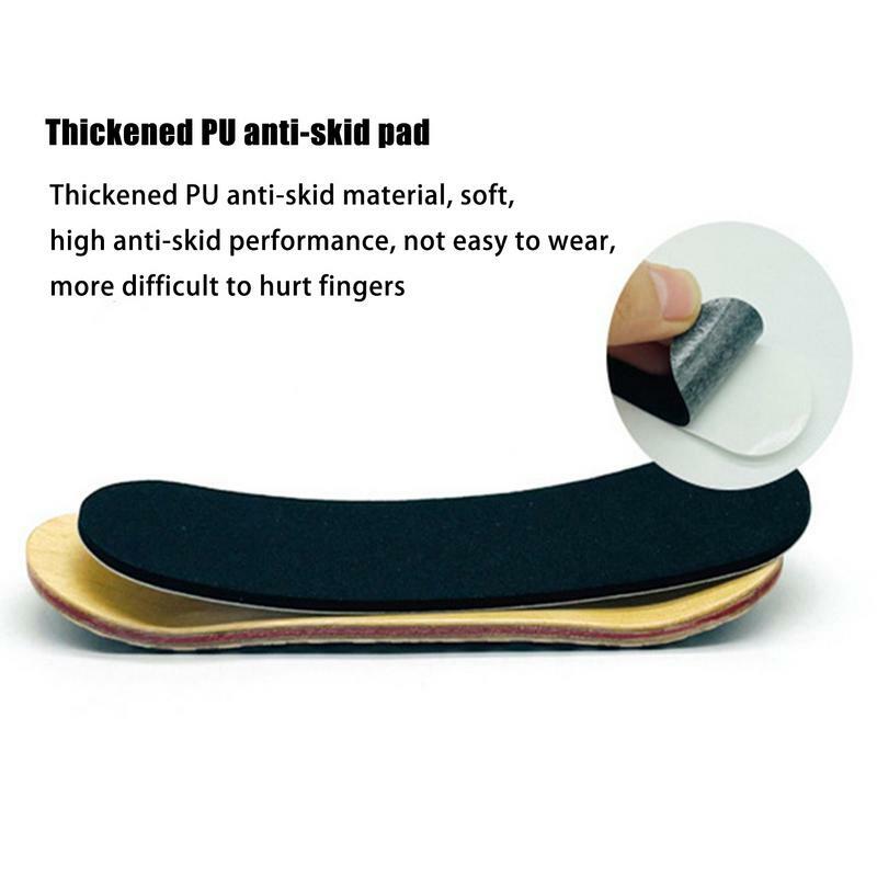 Grip Tape Voor Fingerboards 30X100Mm Zwart Toets Foam Grip Tape Lijm Toets Foam Tape Antislip Foam Grip tape