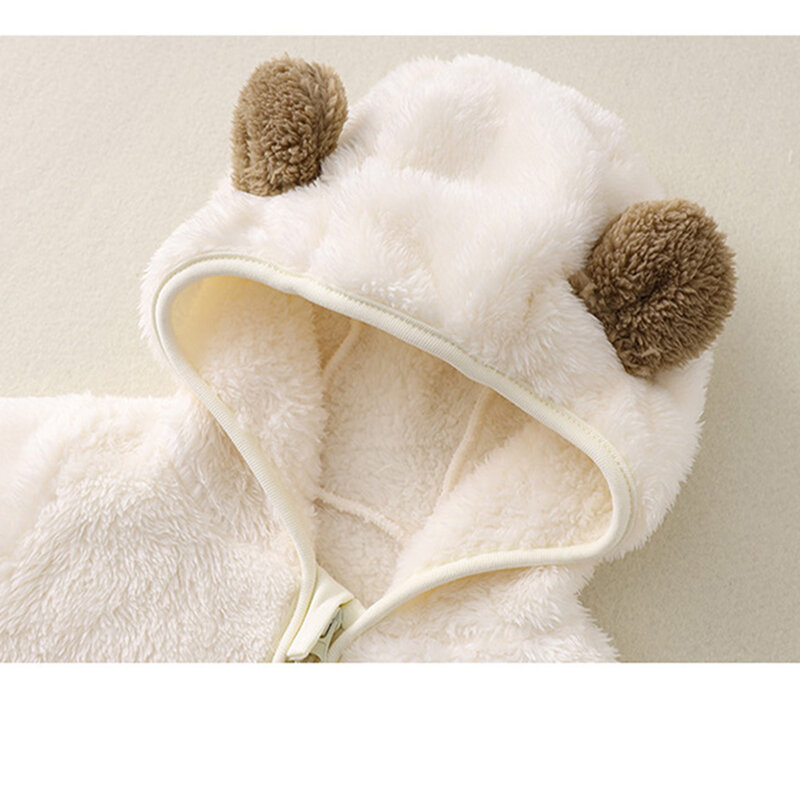 Mono personalizado para bebé, traje de escalada bordado, ropa con capucha para exteriores, Otoño e Invierno