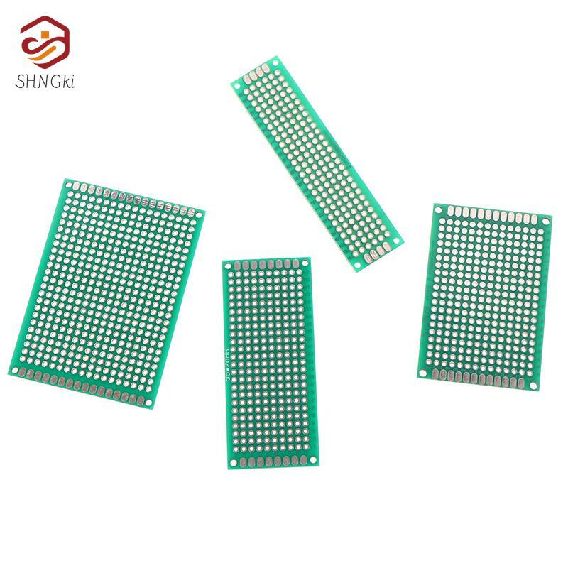 Placa de circuito impreso Universal para Arduino, prototipo de doble cara, 2x8, 3x7, 4x6, 5x7, 6x8, 7x9, 8x12, 9x15 CM, nuevo