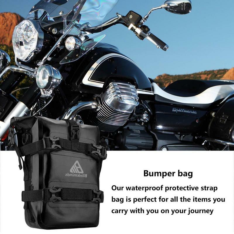 For Honda CRF1000L CRF 1000 L Adventure Sports Motorcycle Saddlebag Frame Crash Bars Waterproof Bag Bumper Bag
