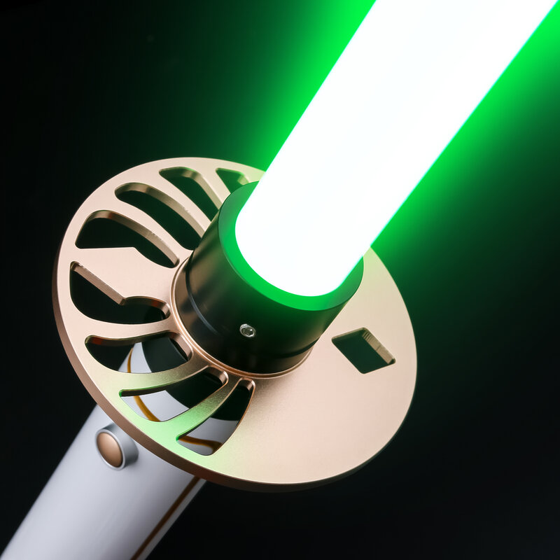 TXQSABER spada Laser LTA Neo Pixel Proffie manico in metallo oscillante liscio con lama a striscia LED forza spada Laser Cosplay Jedi