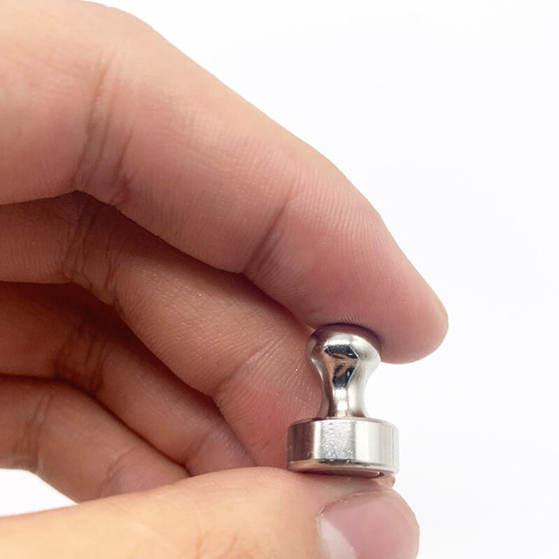 5/1Pcs โลหะ Push Pin แม่เหล็ก Neodymium Rare Earth สำหรับตู้เย็นปฏิทินแผนที่ข้อความสติ๊กเกอร์ decor