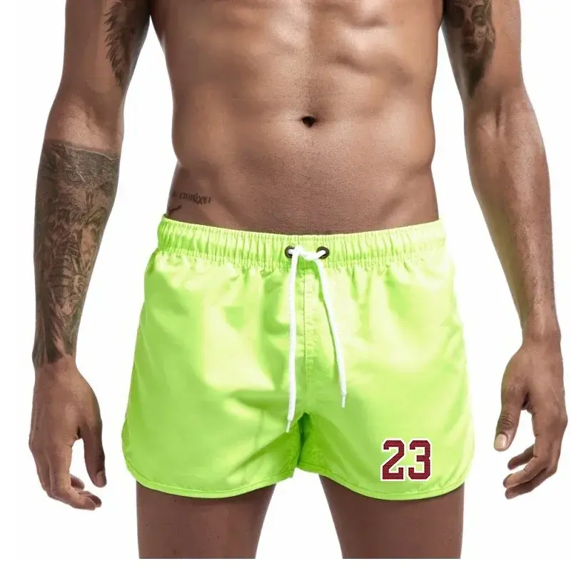 Men's Swim Shorts Summer Table Surf Sexy Low Waist Swimwear Swimwear Surf to the Sea Men's Shorts Masculinos