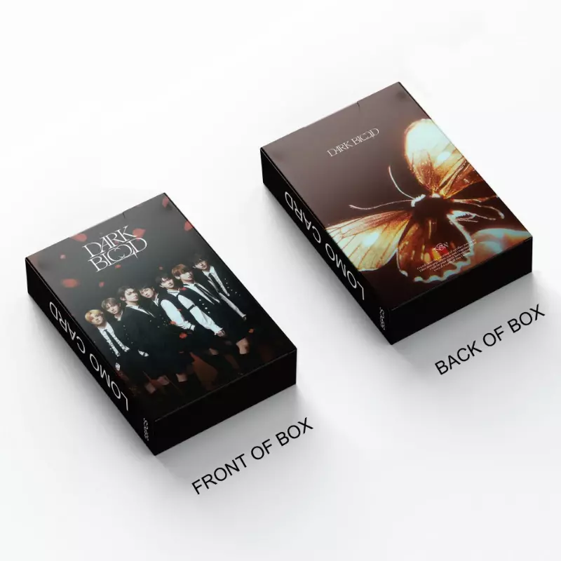 Tarjetas de fotos del grupo Kpop E, tarjetas de sangre oscura, álbum Lomo E, JUNGWON JAY, 55 unidades por juego