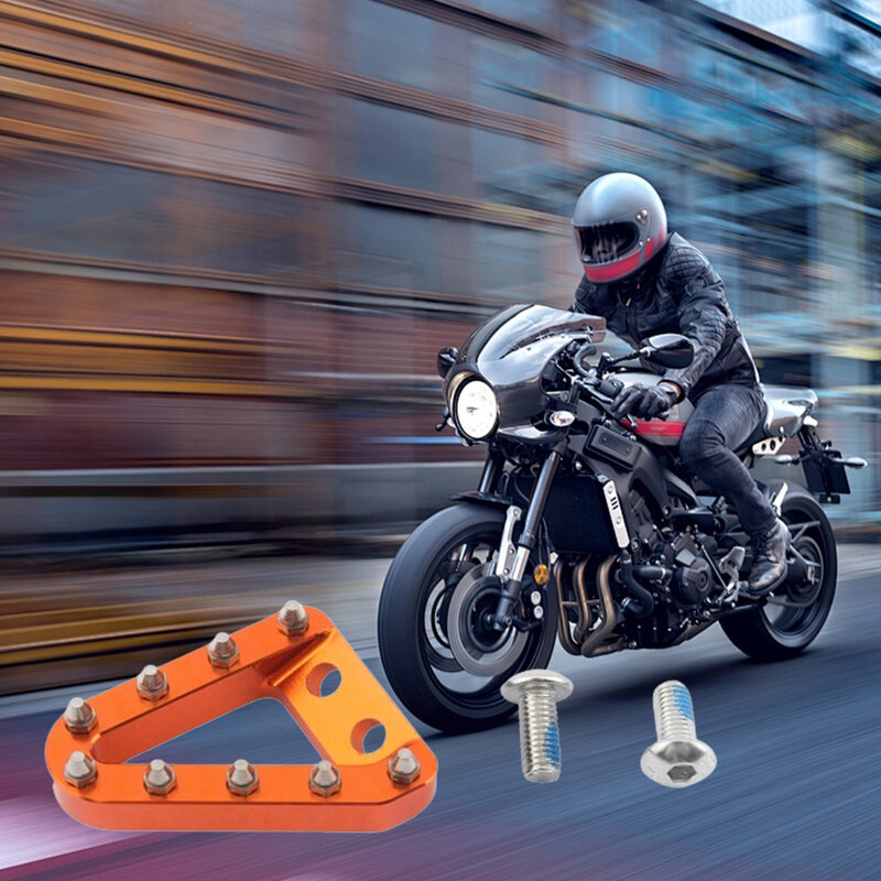 Cabezal de freno de motocicleta fuerte y duradero, actualización de rendimiento confiable, cabezal de freno inclinado, ingeniería de precisión innovadora