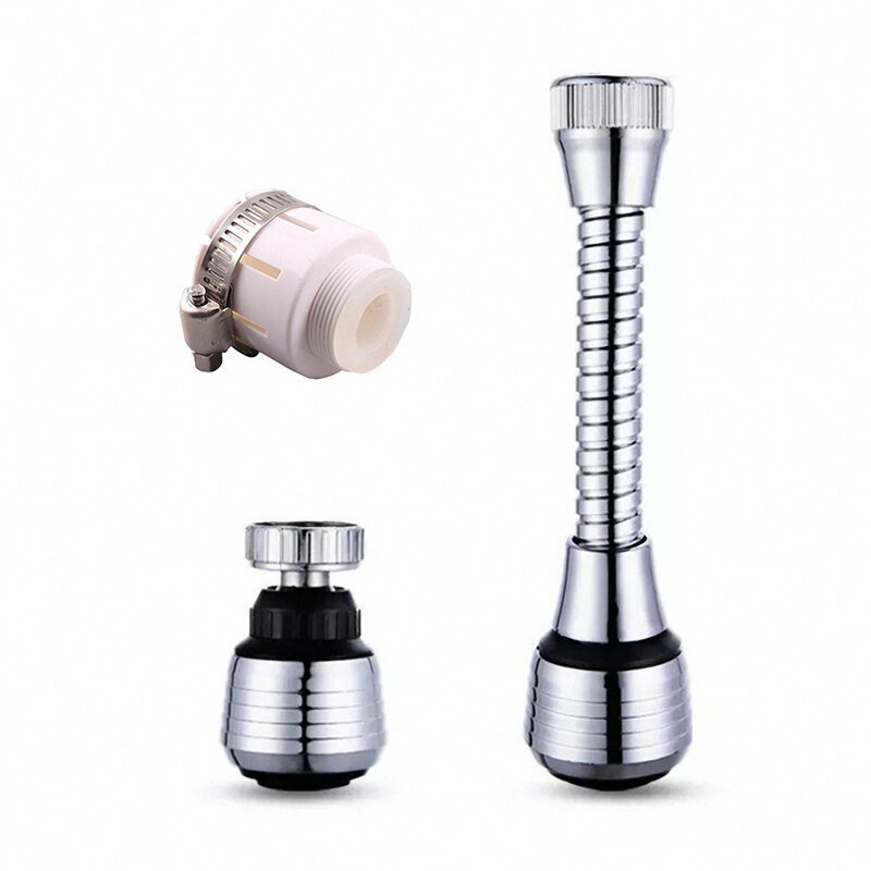 Kitchen Faucet Water Saving High Pressure Nozzle Tap Adapter Bathroom Sink Spray Bathroom Shower Rotatable Accessories