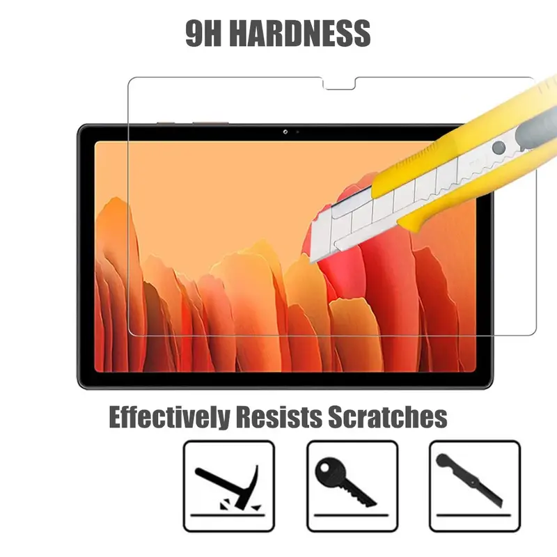 3-teiliger Glass chutz für Samsung Galaxy Tab A9 A8 A7 Bildschirms chutz folie für Samsung Galaxy Tab A9 A8 A7 Lite