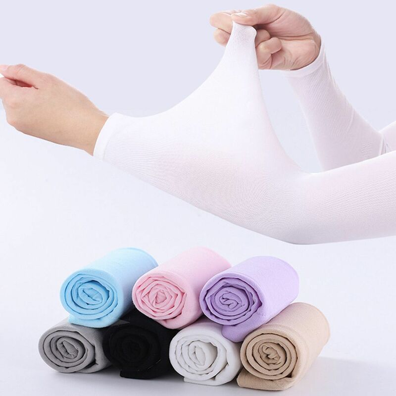 Outdoor Sport Arm Cover Summer Cooling Sun Protection Arm Sleeves Basketball Running Sportswear