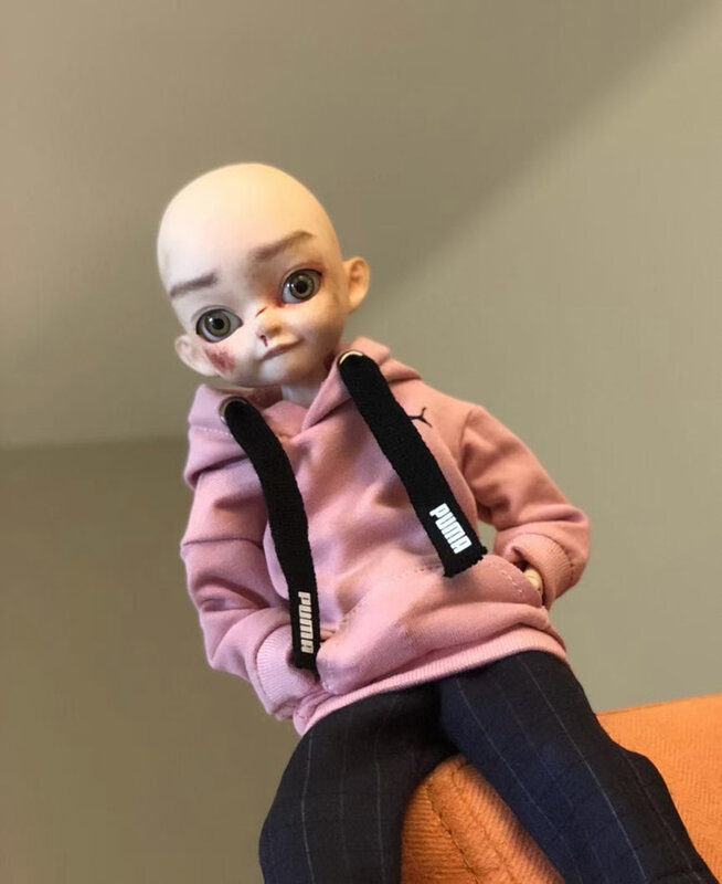 New Boy Naughty Kids BJD Doll1/6- geda Resin Doll Art Model giocattolo di alta qualità trucco fai da te
