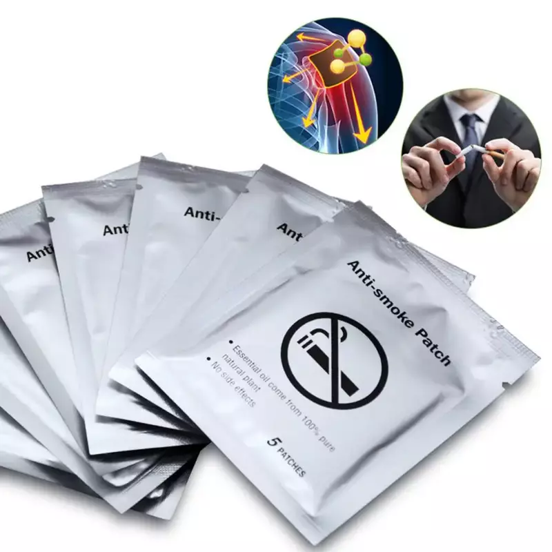 5Pcs Anti Smoke Patch Fast-acting Clean Synthetic Natural Solution Anti Smoke Patch for Home